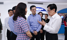 全国人大常委会副委员长，农工党中央主席何维一行调研Biyapay生物